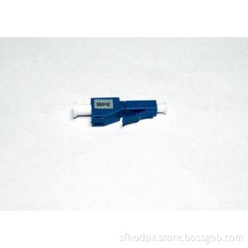 LC Fiber Optic Attenuator UPC Plug In Adapter , High Mechan